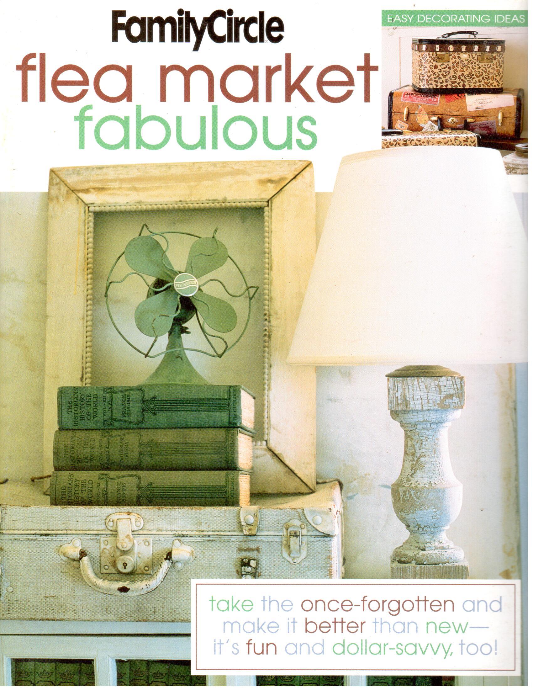 CLEARANCE: Family Circle Flea Market Fabulous - Leisure Arts