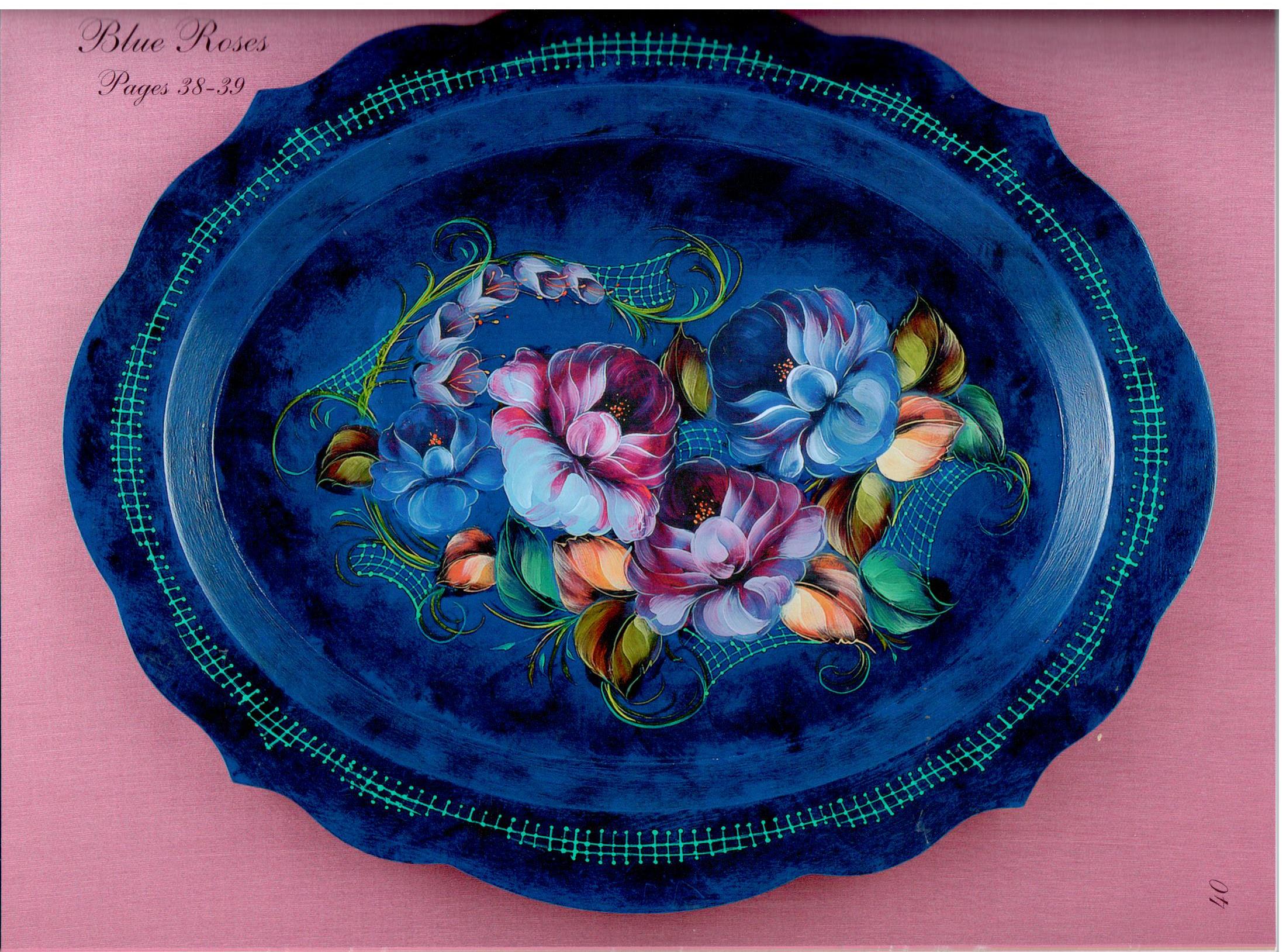 Floral Decorative Painting - Heather Redick - OOP