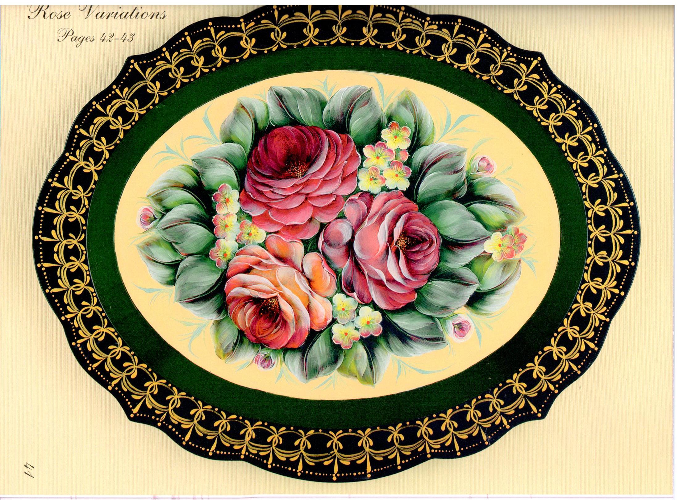 Floral Decorative Painting - Heather Redick - OOP