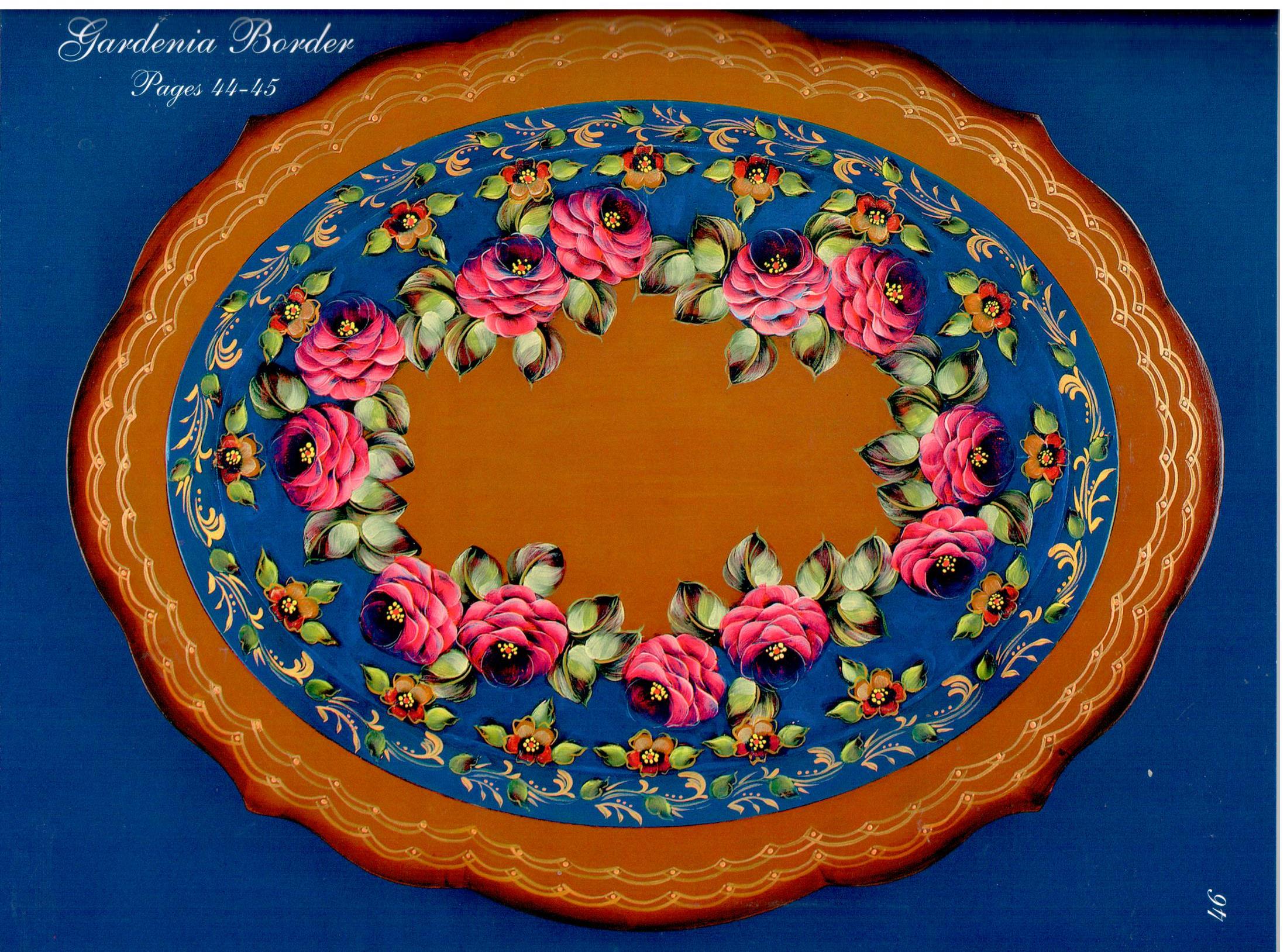 Floral Decorative Painting - Heather Redick - OOP