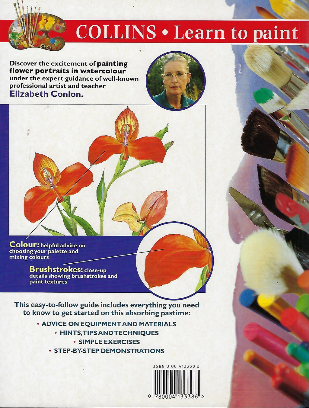 Flower Portraits in Watercolour - Elizabeth Conlon