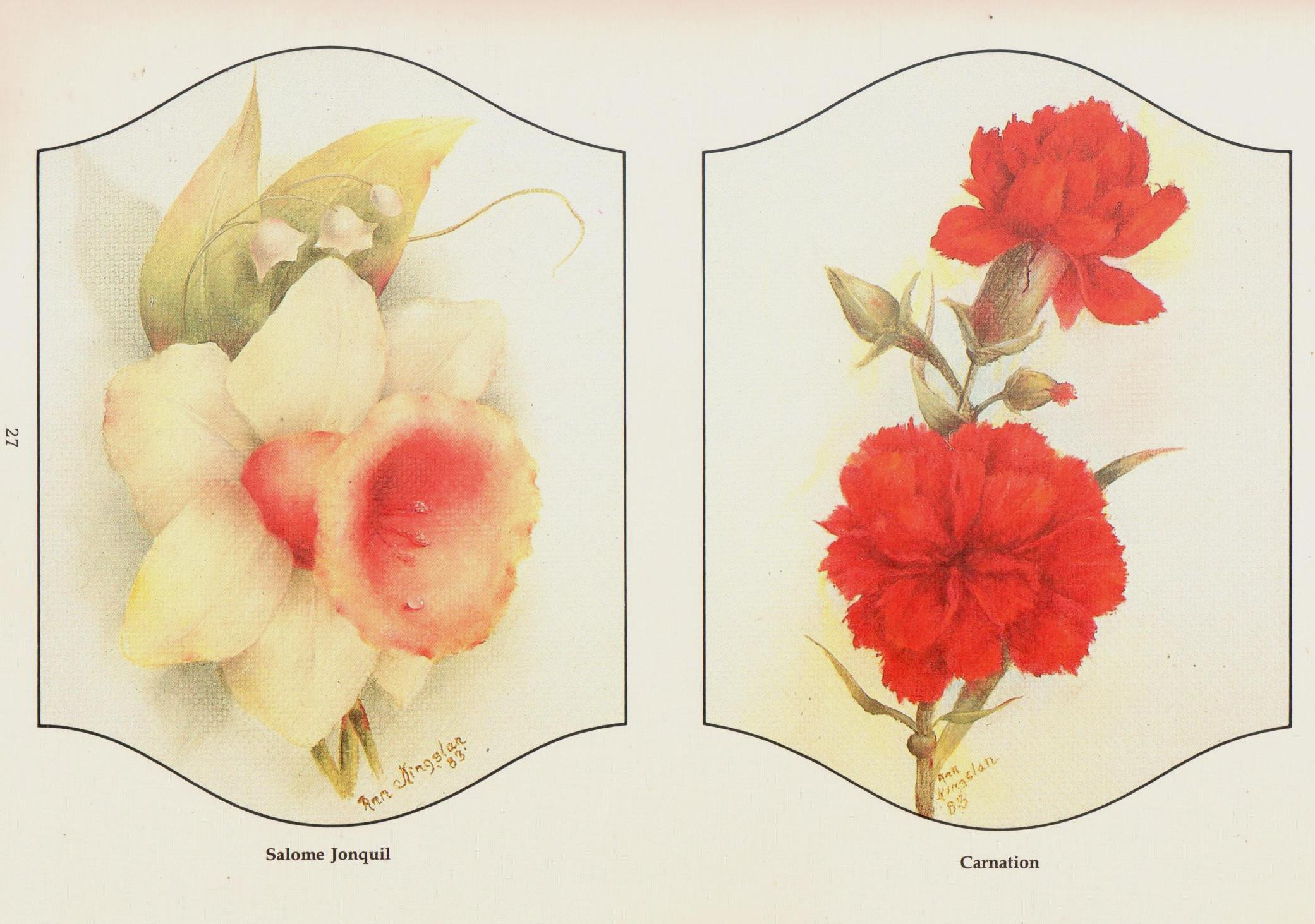Flowers Thoughts and Theory - Ann Kingslan