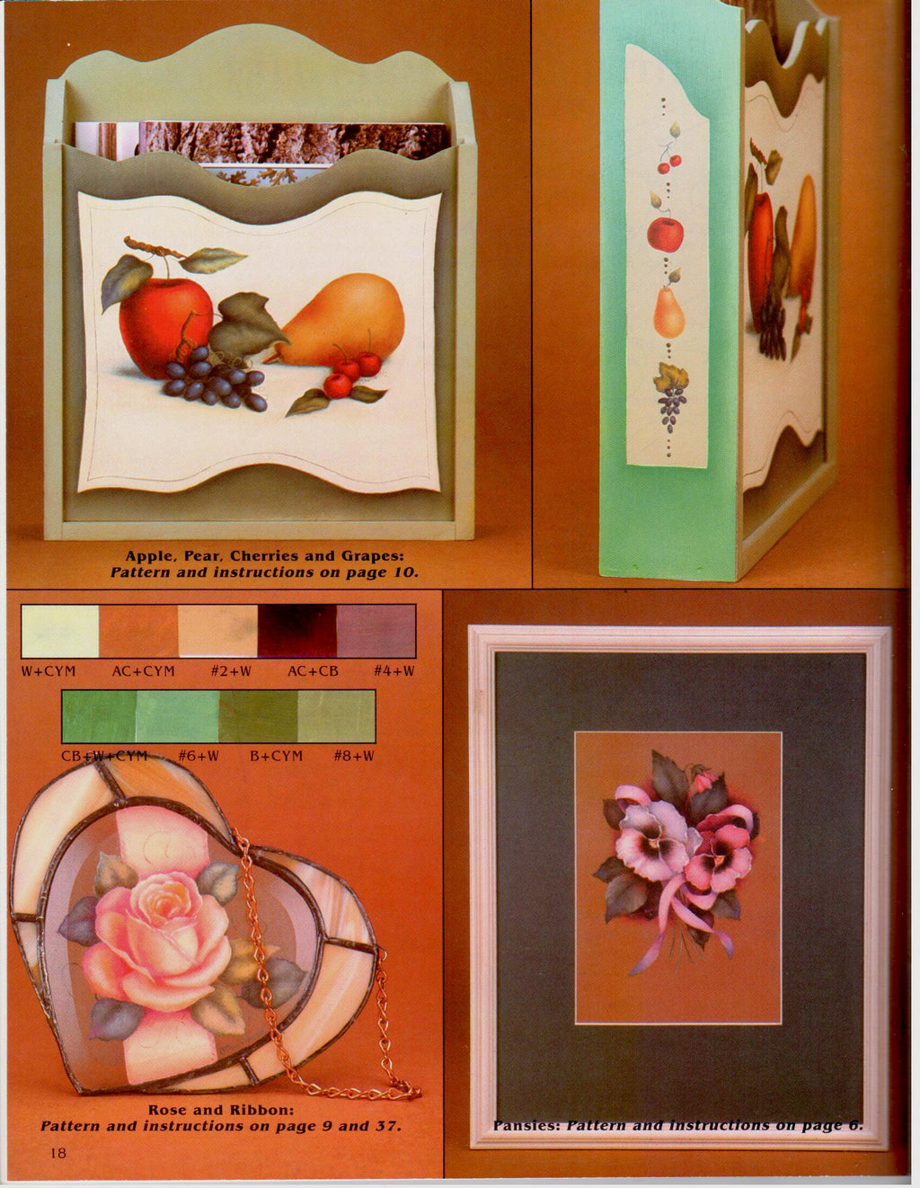 CLEARANCE: Flowers, Fruits and Friends - Vi Thurmond