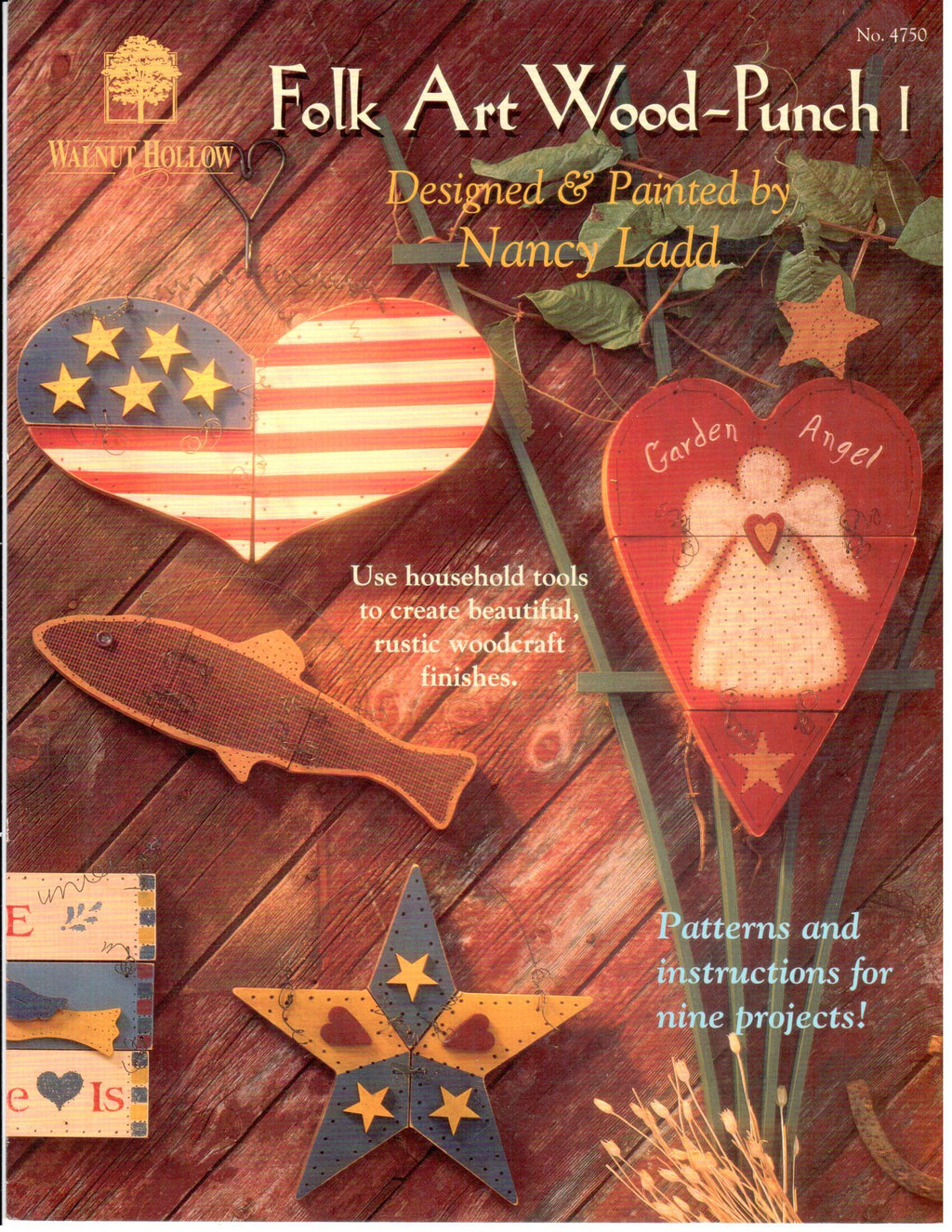 CLEARANCE: Folk Art Wood-Punch I - Nancy Ladd