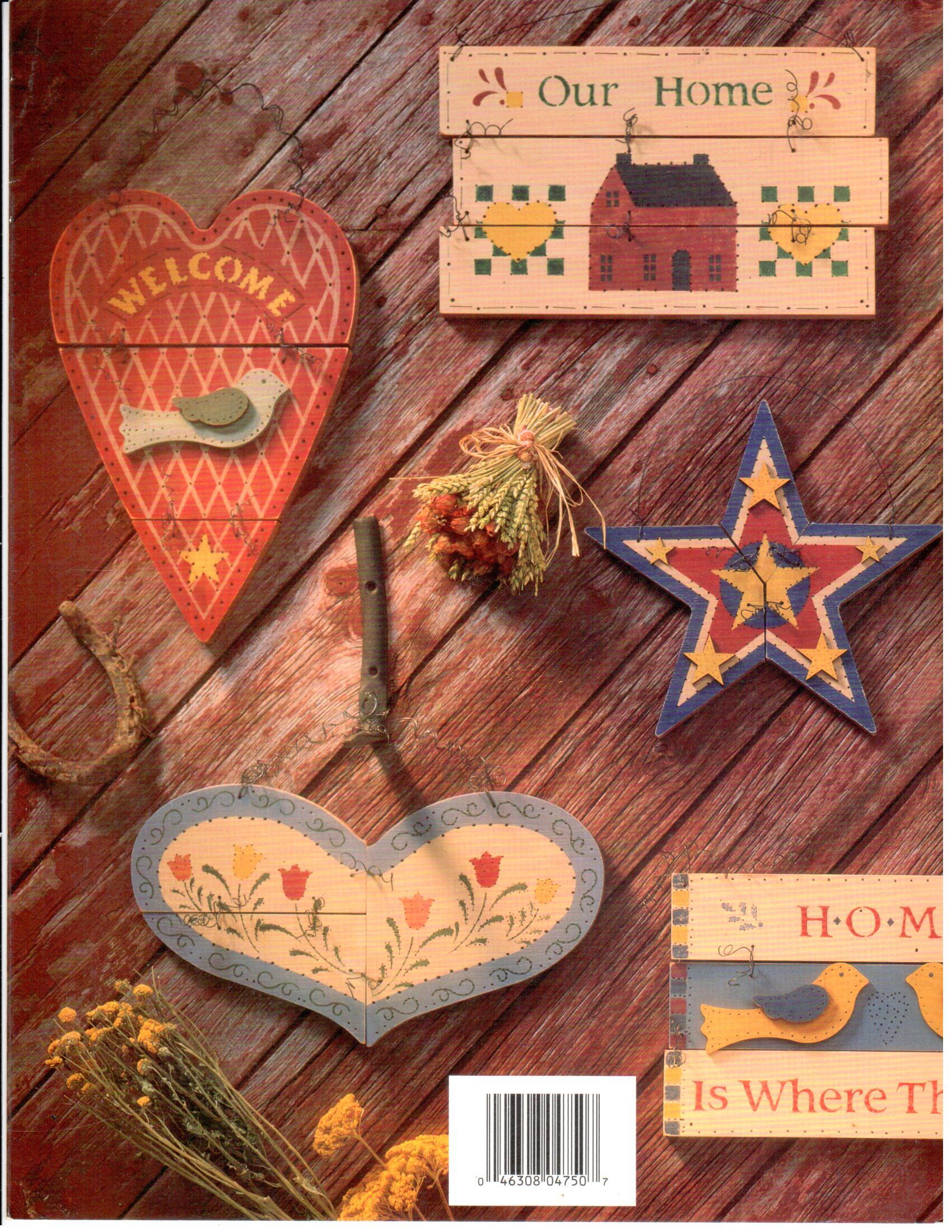 CLEARANCE: Folk Art Wood-Punch I - Nancy Ladd