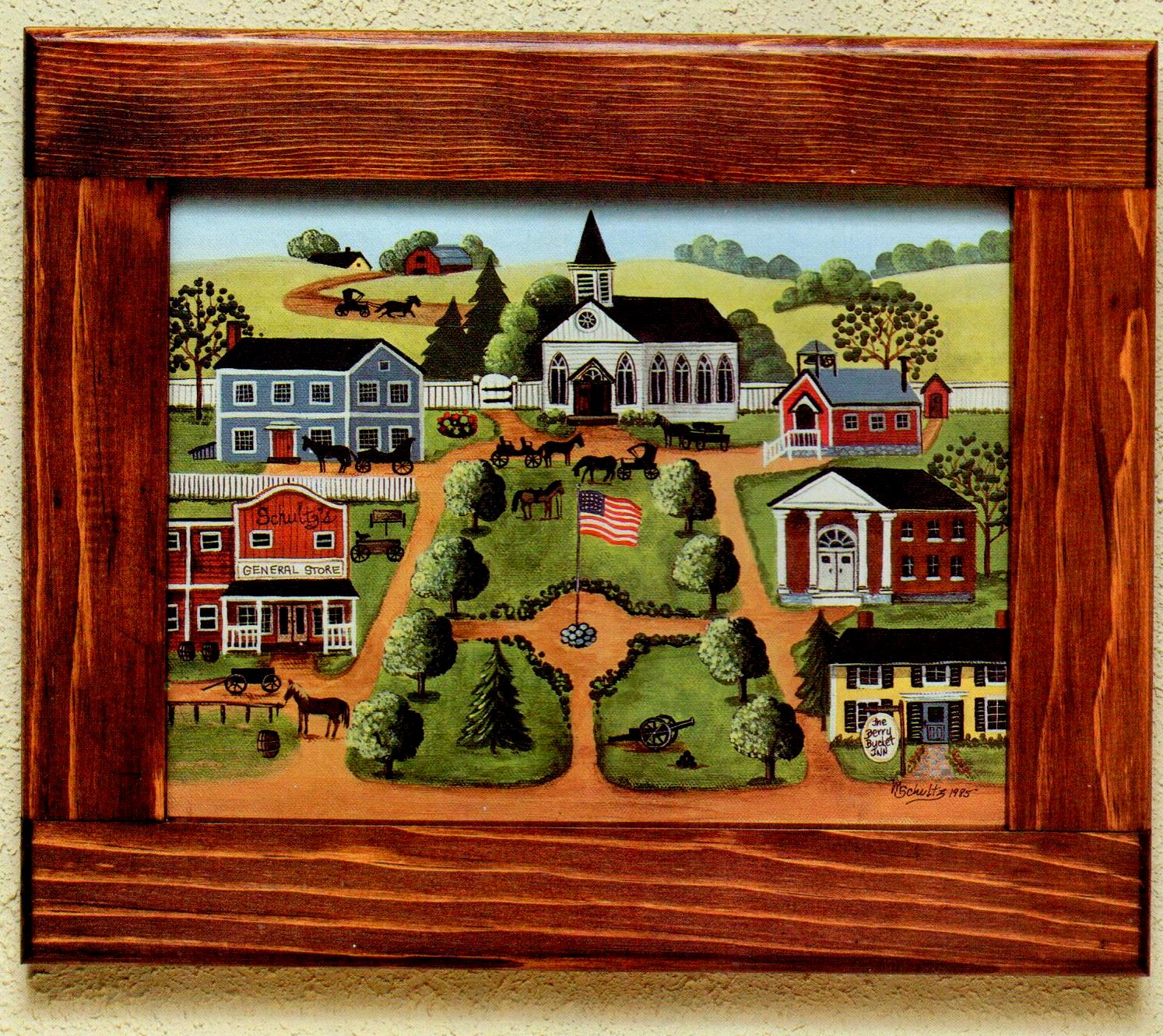 Folk Art Americana - Morene Schultz - OOP