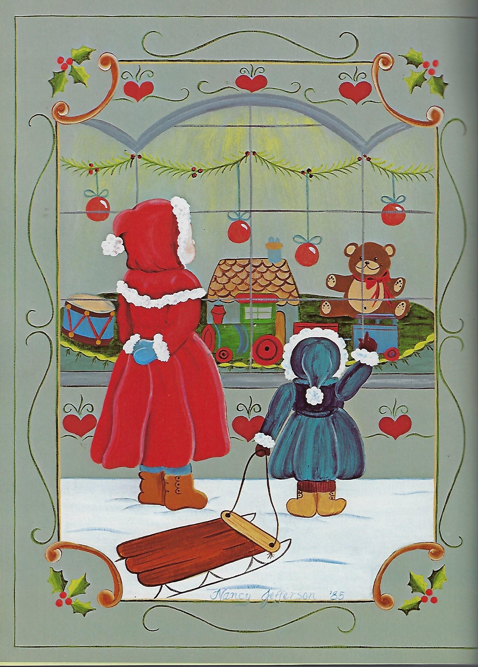 Folk Art Designs Vol. 3 - Christmas Motifs - Multi Artist - OOP