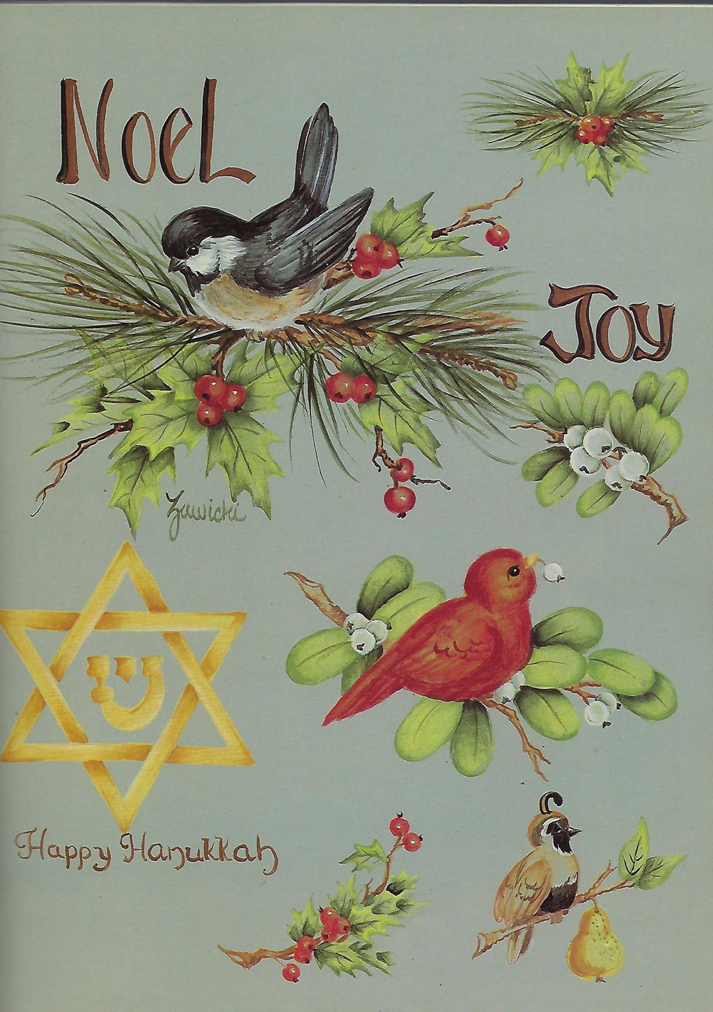 Folk Art Designs Vol. 3 - Christmas Motifs - Multi Artist - OOP