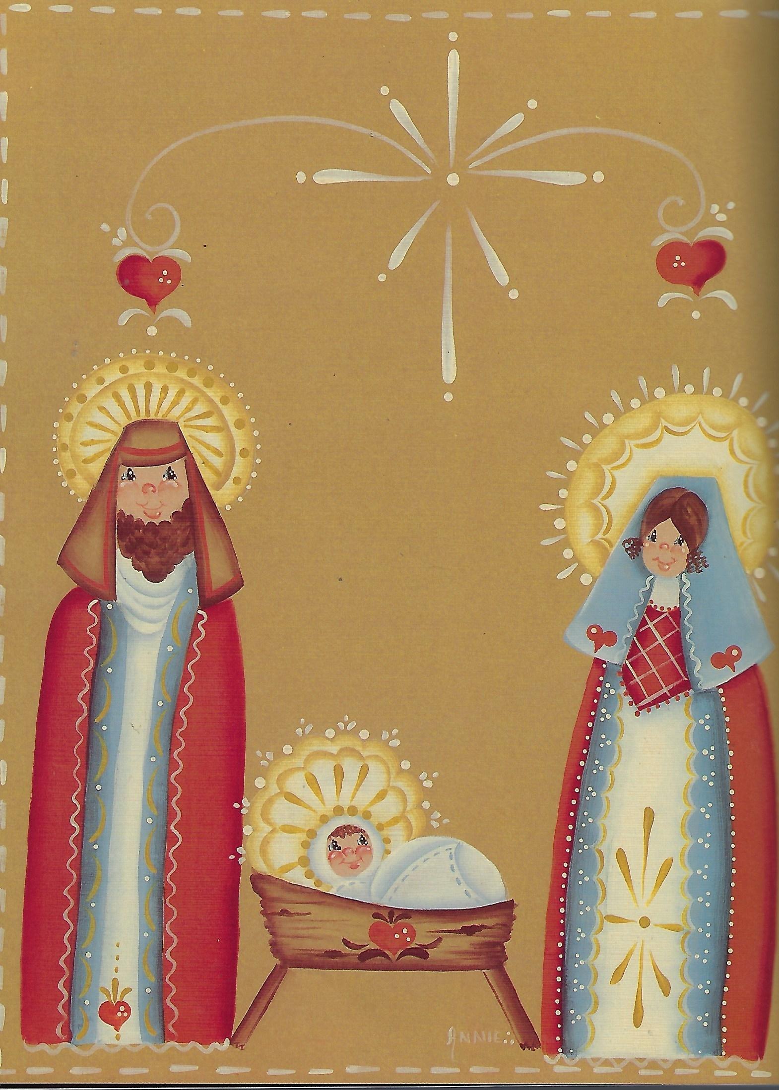 Folk Art Designs Vol. 3 - Christmas Motifs - Multi Artist - OOP