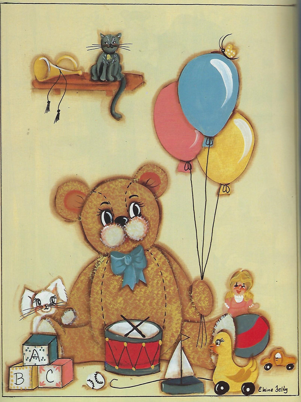 Folk Art Designs Vol. 5 - Children's Collection - Multi Artist - OOP