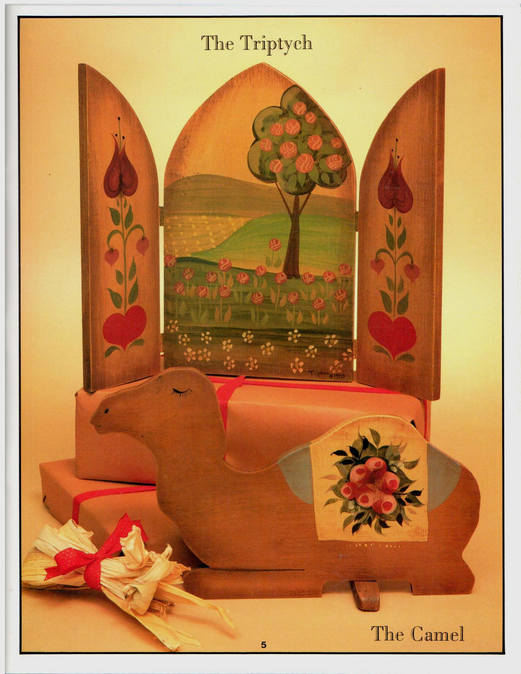 Folk Art Nativity - Terri Lipman - OOP