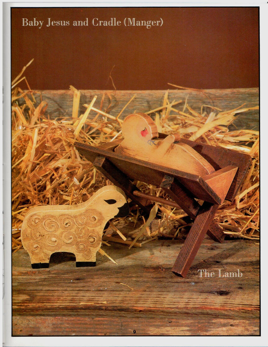 Folk Art Nativity - Terri Lipman - OOP