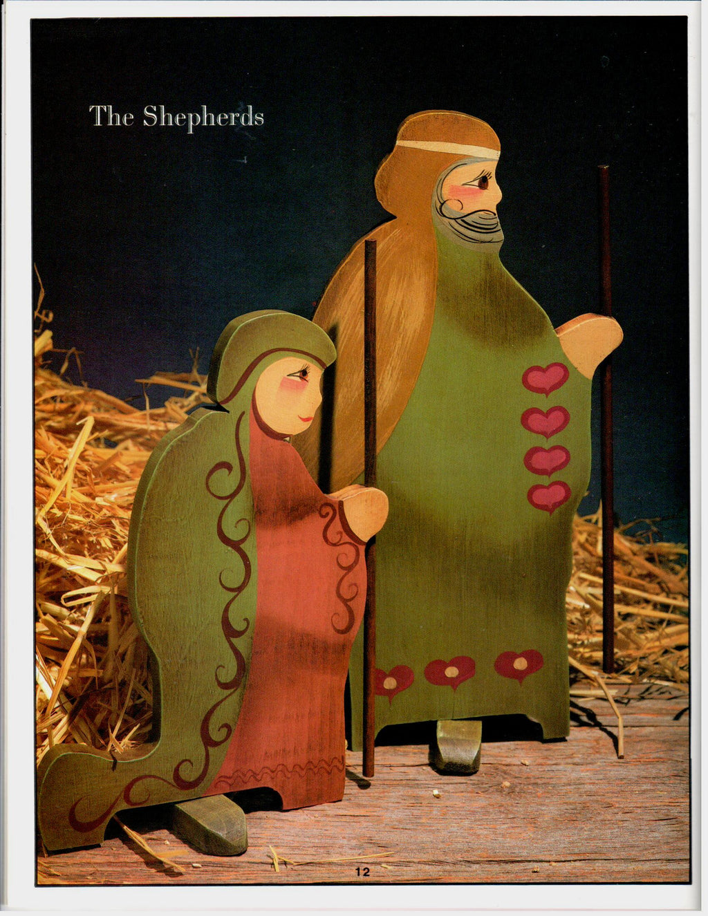 Folk Art Nativity - Terri Lipman - OOP