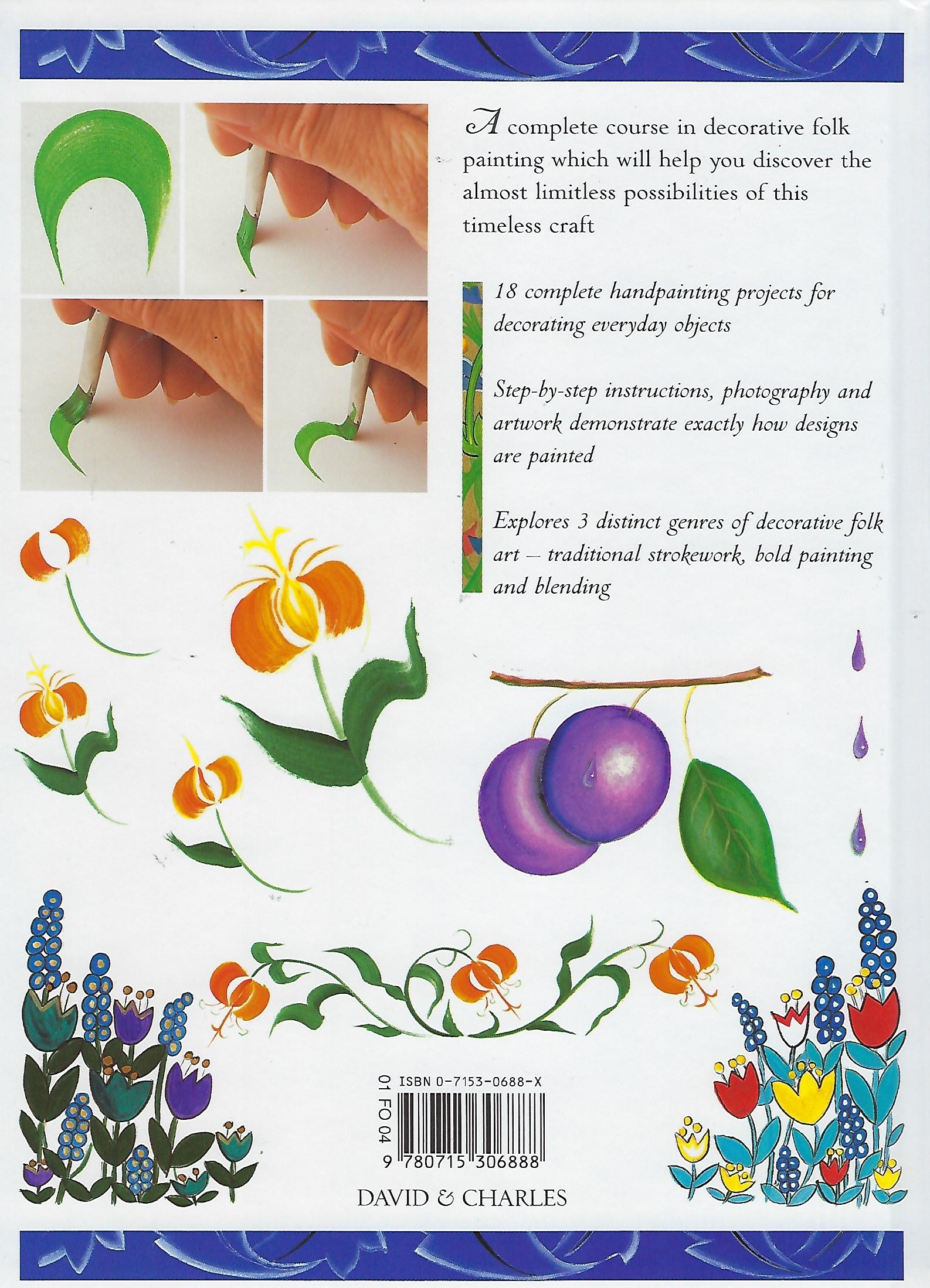 Folk Art Style: Traditional and Contemporary Painting for Everyday Objects - Sybil Edwards