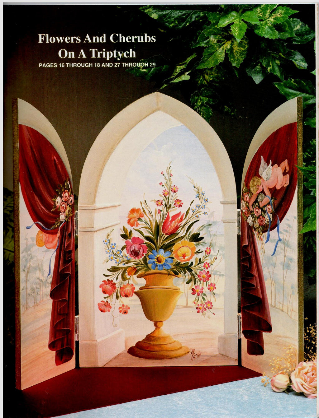 Folk Art With Enid Flowers - Enid Hoessinger - OOP