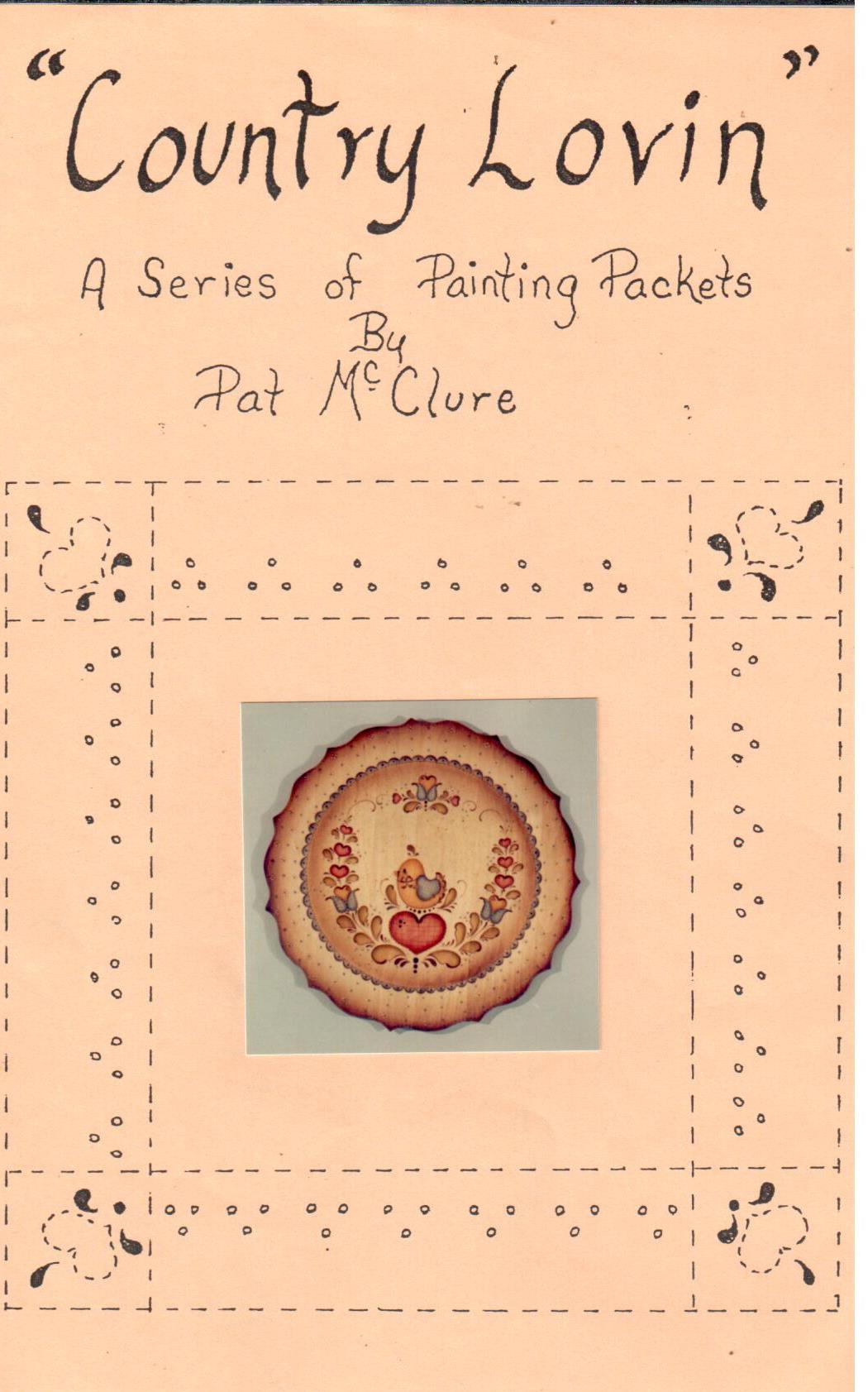 Folk Bird Plate - Pat McClure