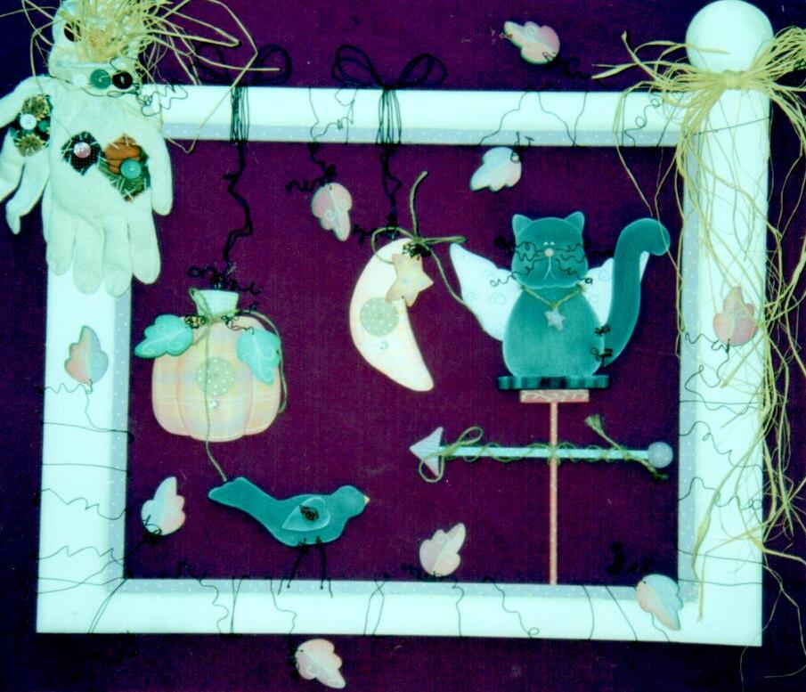 Framing Fall Fence Frame - Holly Hahn
