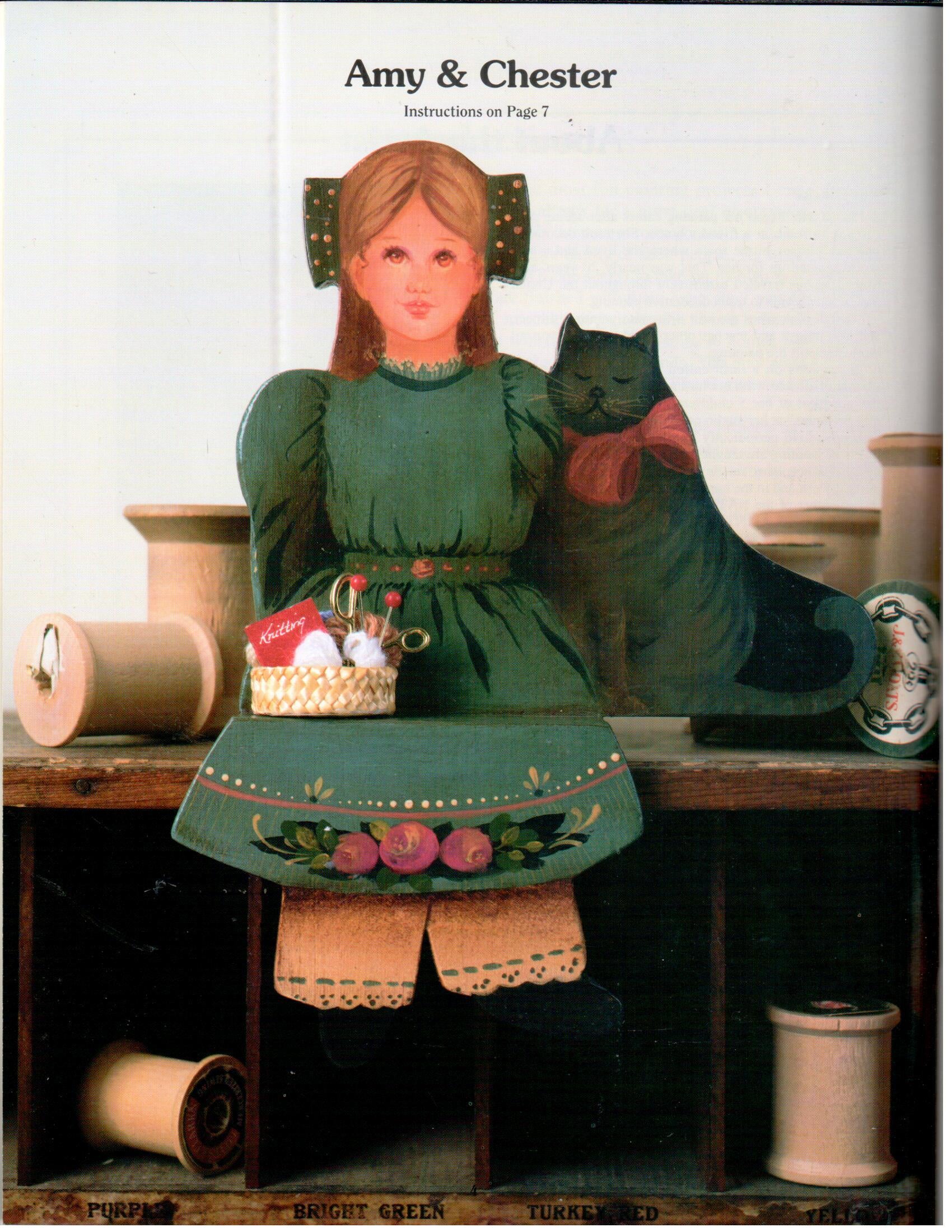 Friendly Shelf Sitters - Pat Clarke - OOP