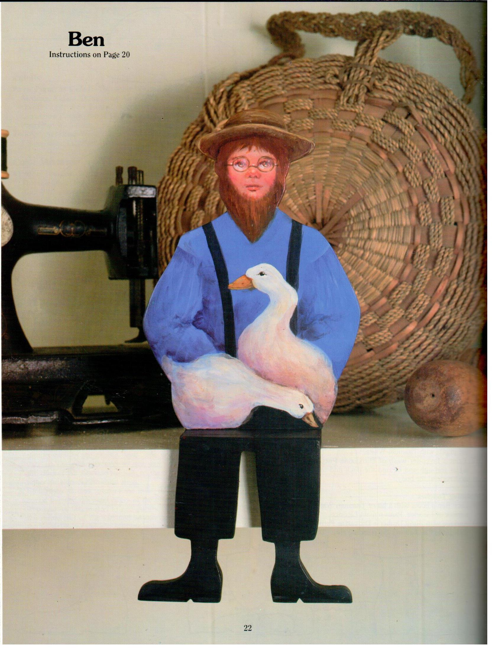 Friendly Shelf Sitters - Pat Clarke - OOP