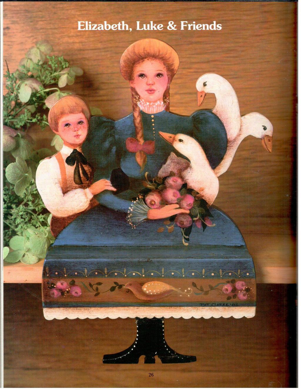Friendly Shelf Sitters - Pat Clarke - OOP