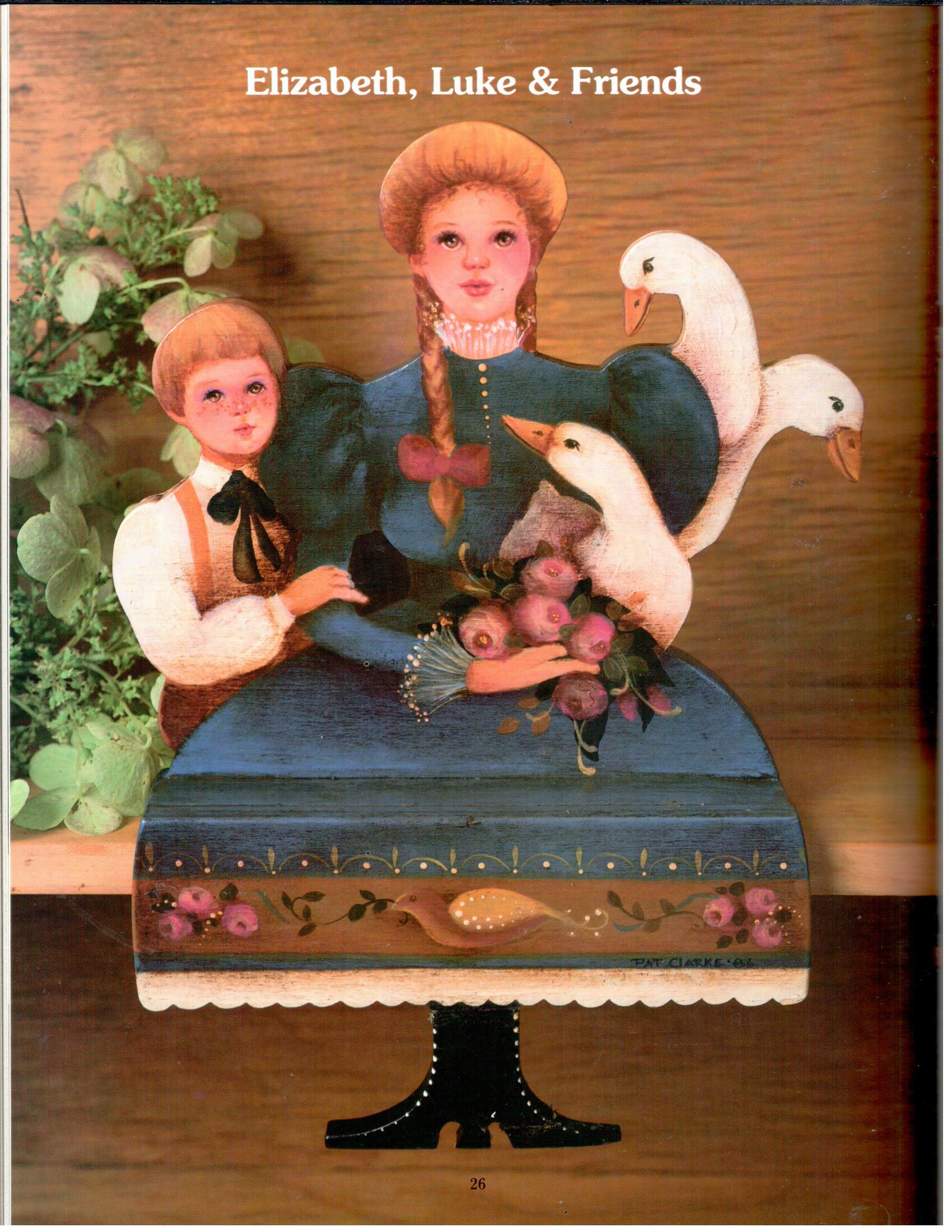 Friendly Shelf Sitters - Pat Clarke - OOP