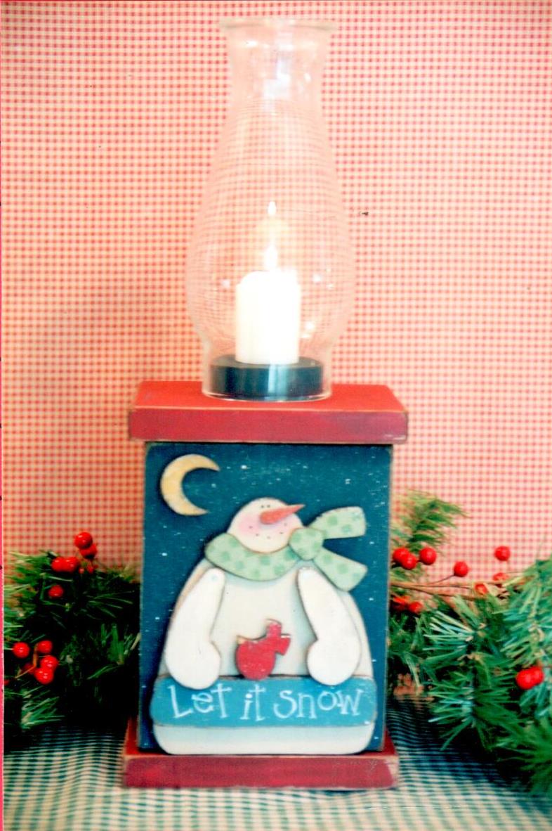 Frosty's Candle Holder - Sherry Connors