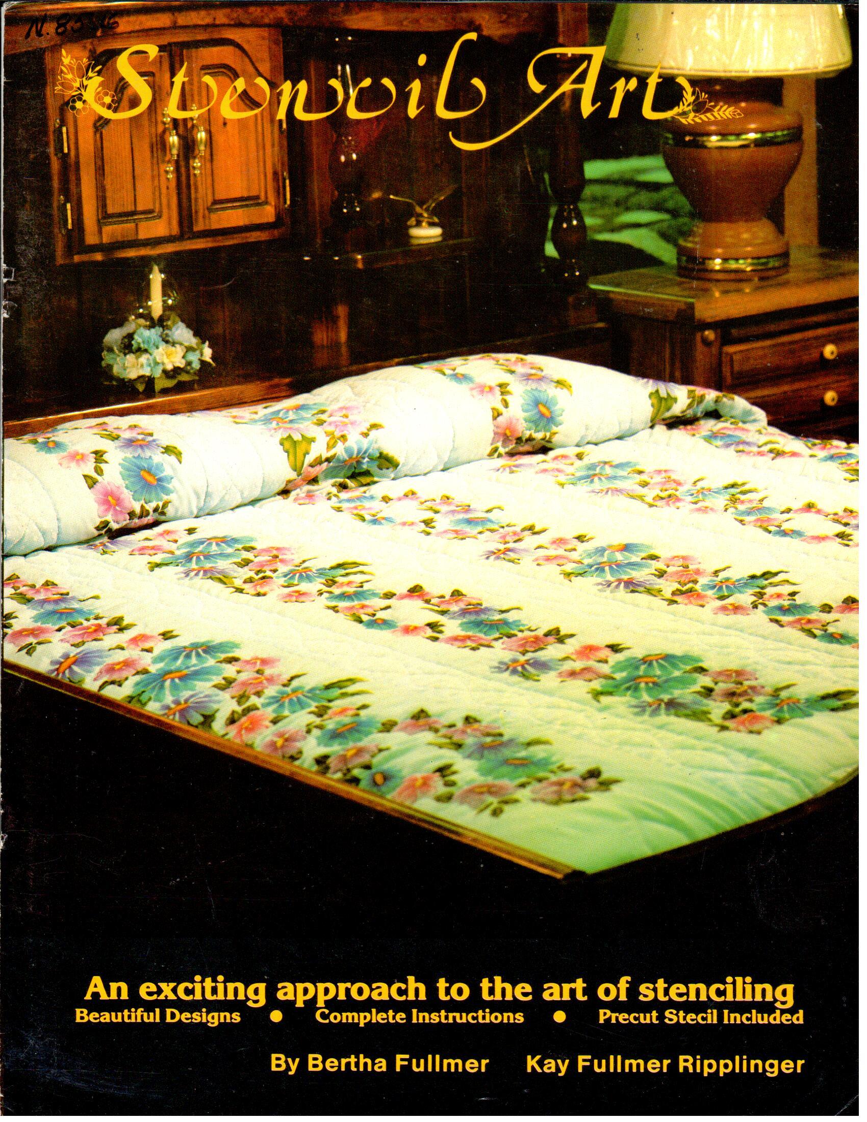 CLEARANCE: Stencil Art - Bertha Fulmer and Kay Fullmer Ripplinger