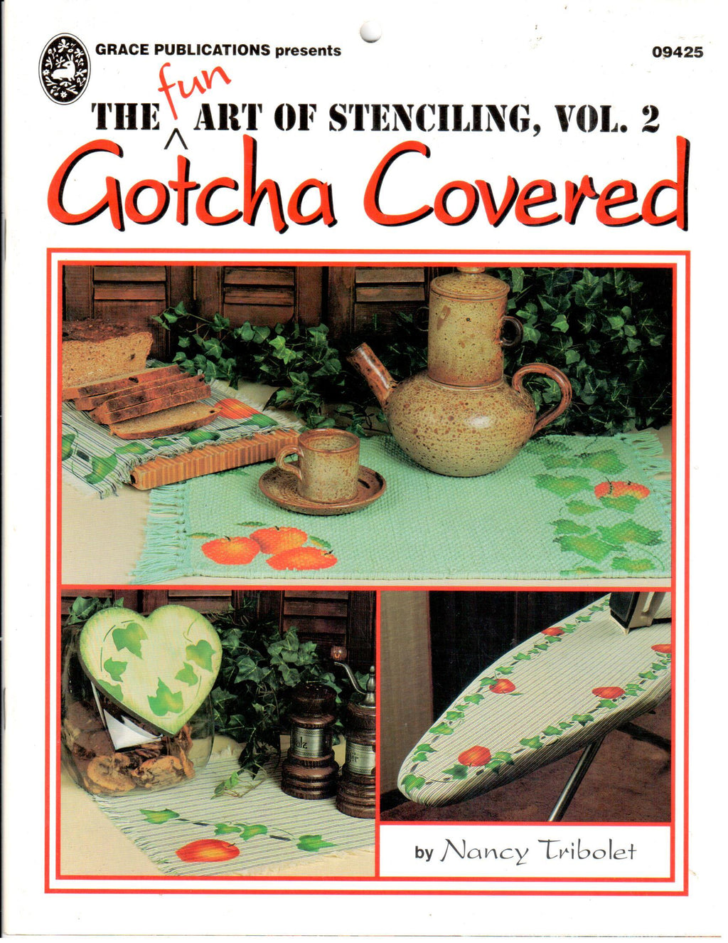 CLEARANCE: The Fun Art of Stenciling Vol. 2 Gotcha Covered - Nancy Tribolet