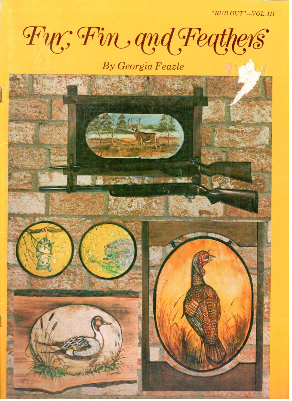 CLEARANCE: Fur, Fin and Feathers "Rub-Out" Vol. III - Georgia Feazle