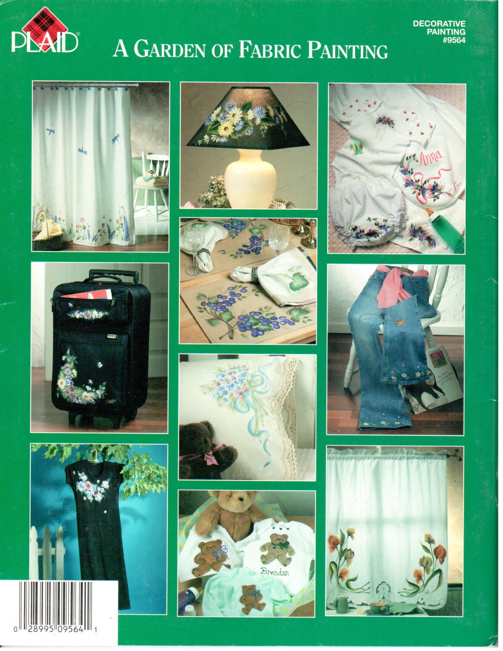 CLEARANCE: Garden of Fabric Painting - Donna Dewberry