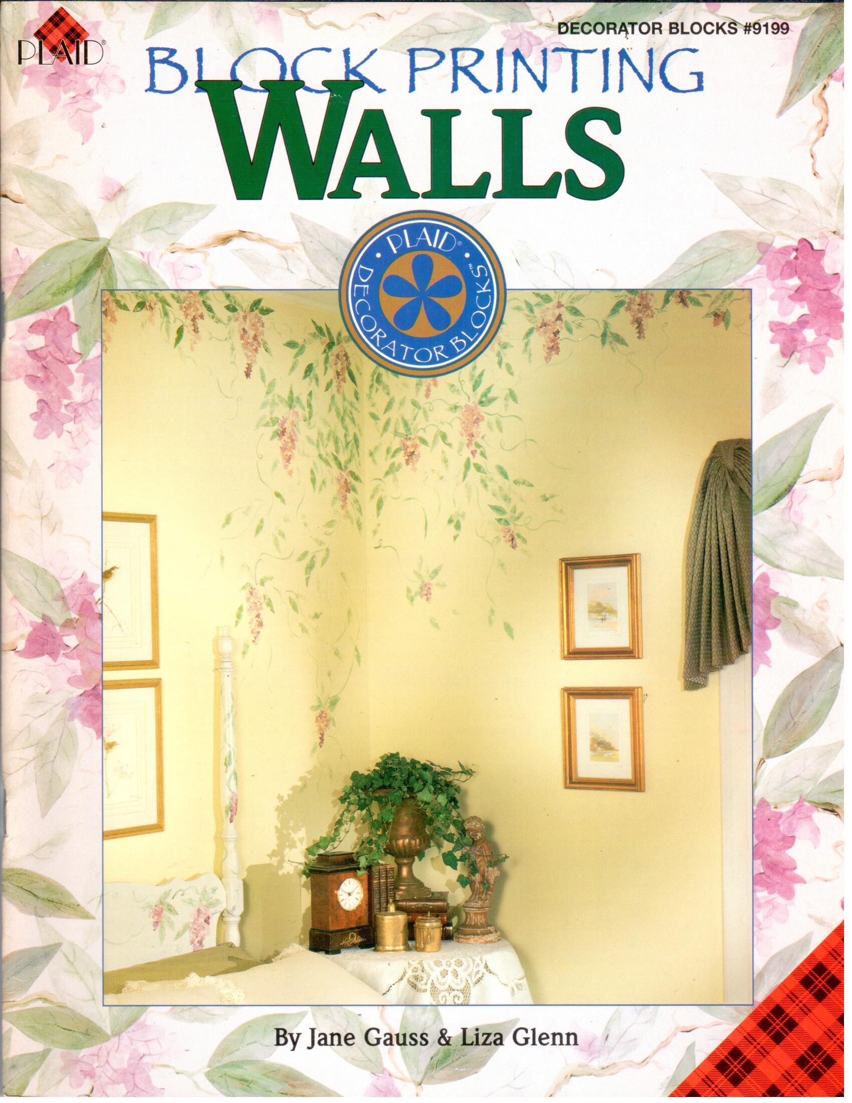 CLEARANCE: Block Printing Walls - Jane Gauss and Liza Glenn