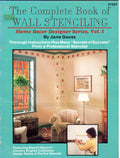 CLEARANCE: The Complete Book of Wall Stenciling - Jane Gauss