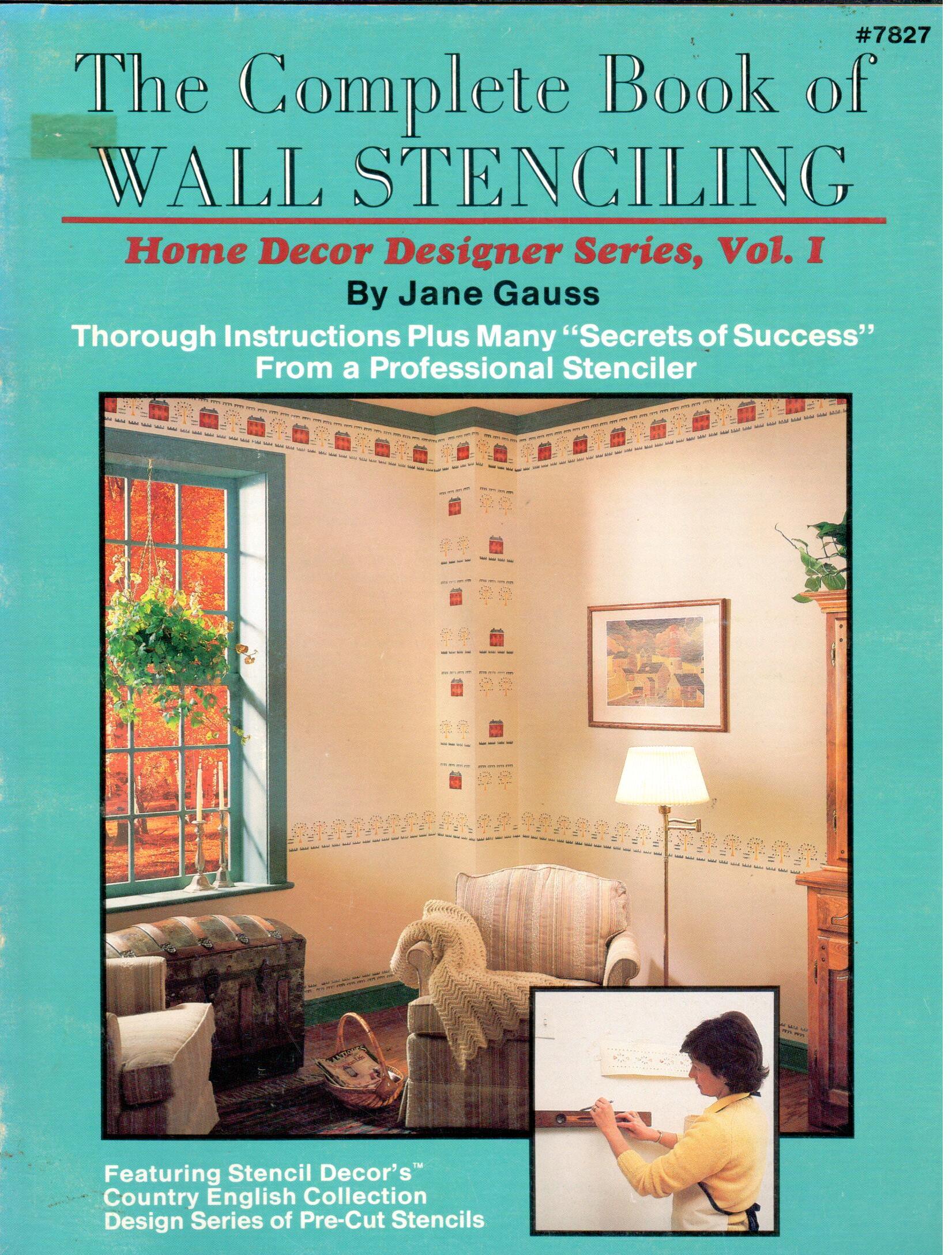 CLEARANCE: The Complete Book of Wall Stenciling - Jane Gauss