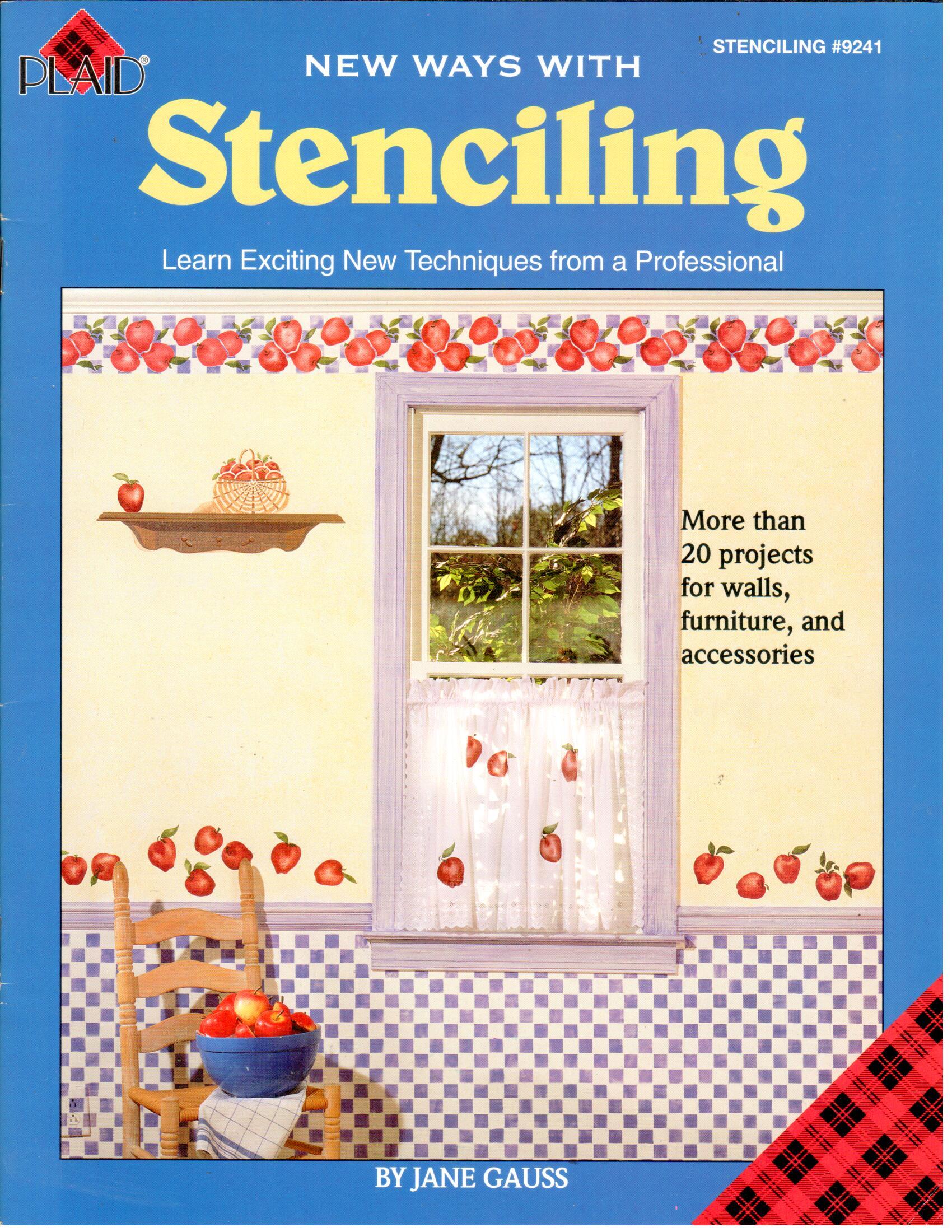 CLEARANCE: New Ways with Stenciling - Jane Gauss