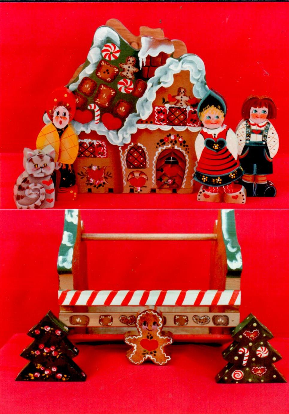 Gingerbread Basket - Sharon Furner
