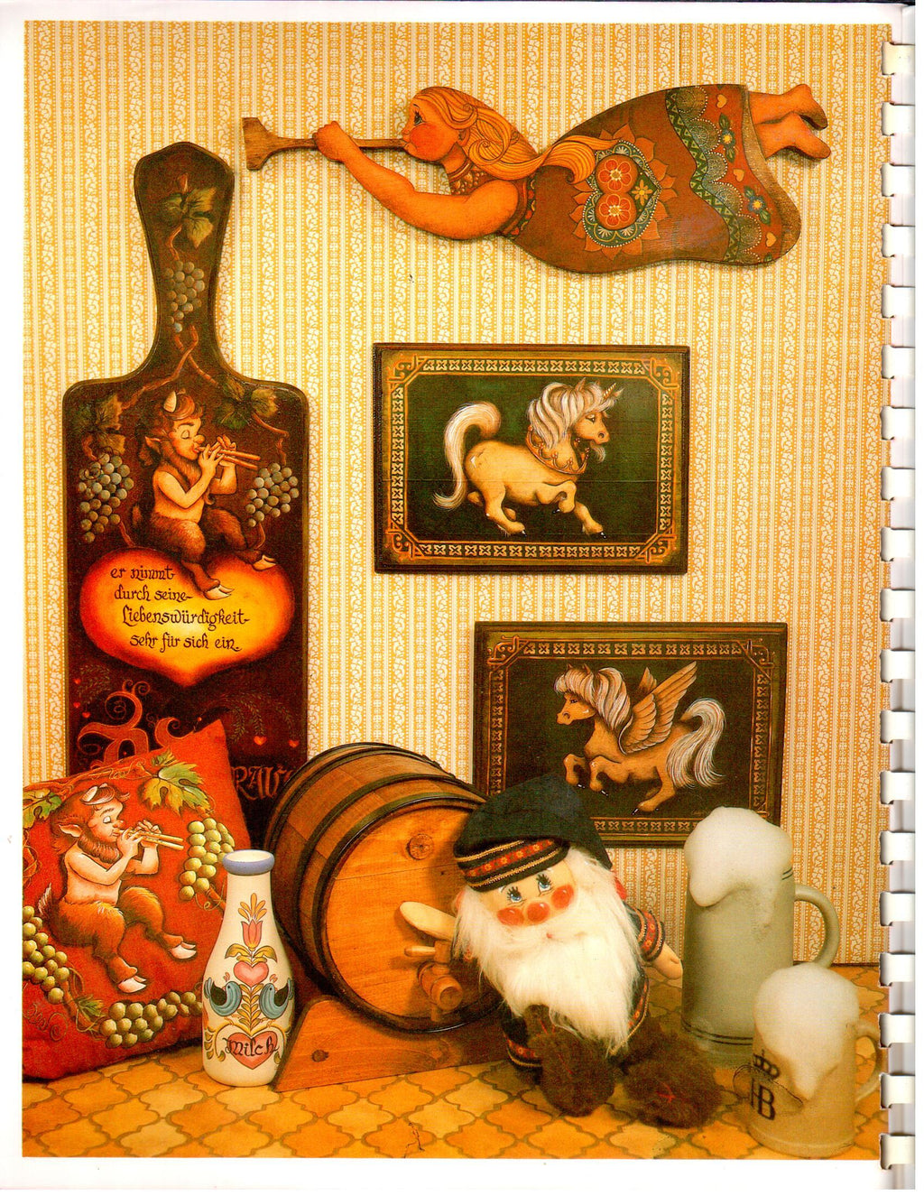 Gnome Touch of German An Introduction to German Folk Art - Ladybug Creations - Jan McCraw - OOP