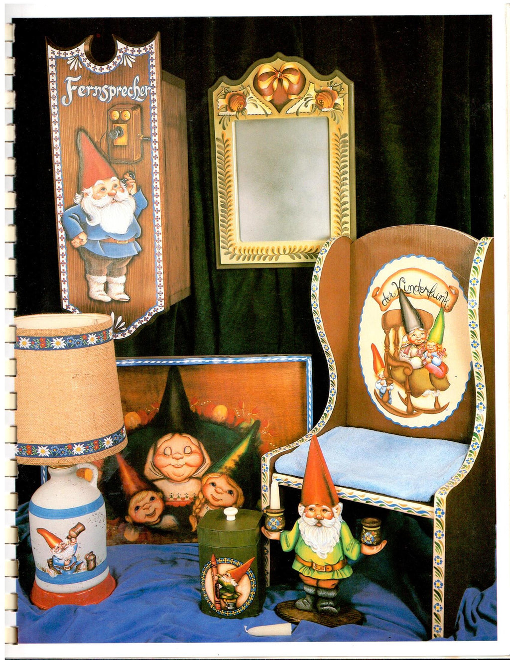 Gnome Touch of German An Introduction to German Folk Art - Ladybug Creations - Jan McCraw - OOP
