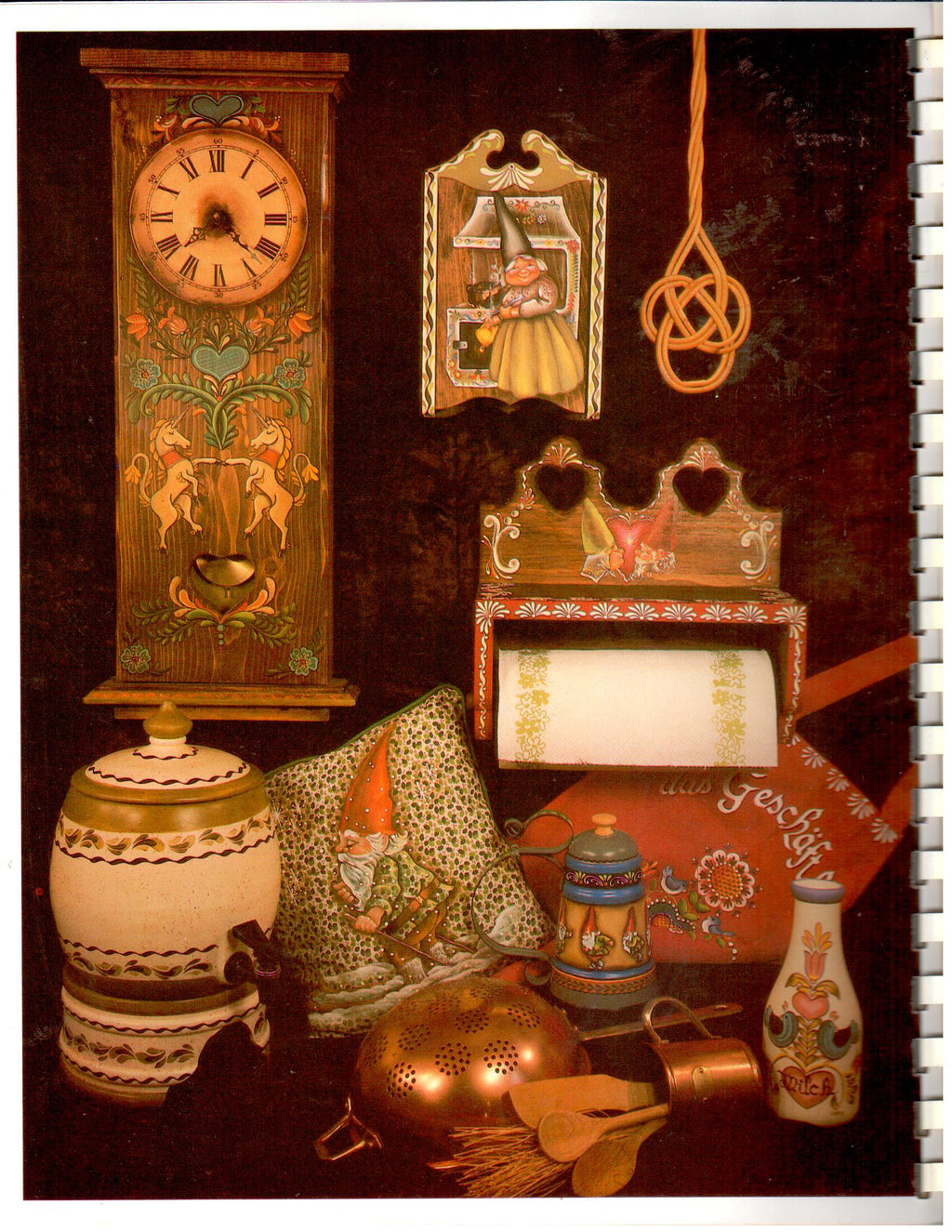 Gnome Touch of German An Introduction to German Folk Art - Ladybug Creations - Jan McCraw - OOP