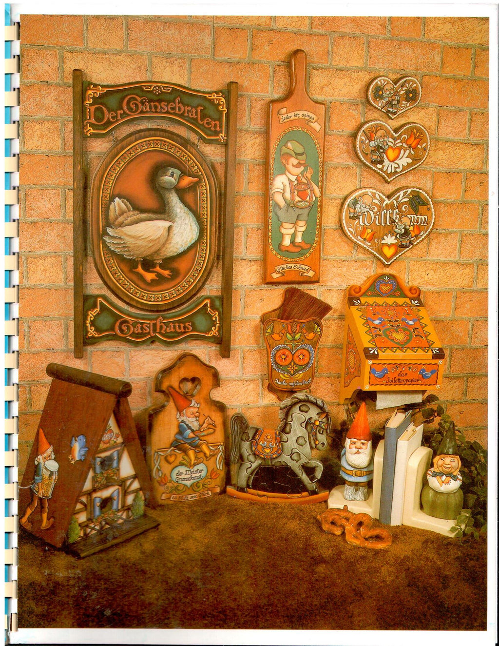 Gnome Touch of German An Introduction to German Folk Art - Ladybug Creations - Jan McCraw - OOP