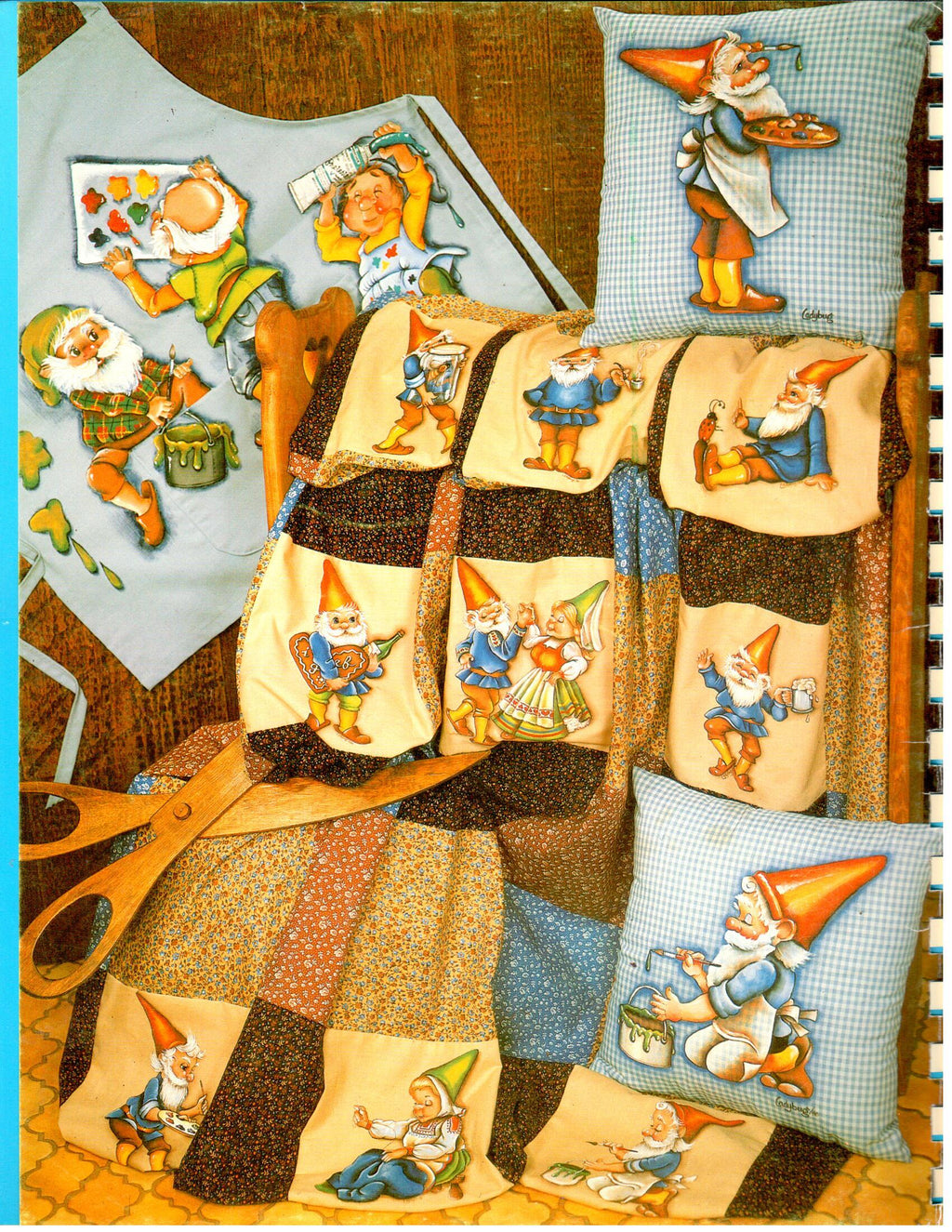 Gnome Touch of German An Introduction to German Folk Art - Ladybug Creations - Jan McCraw - OOP