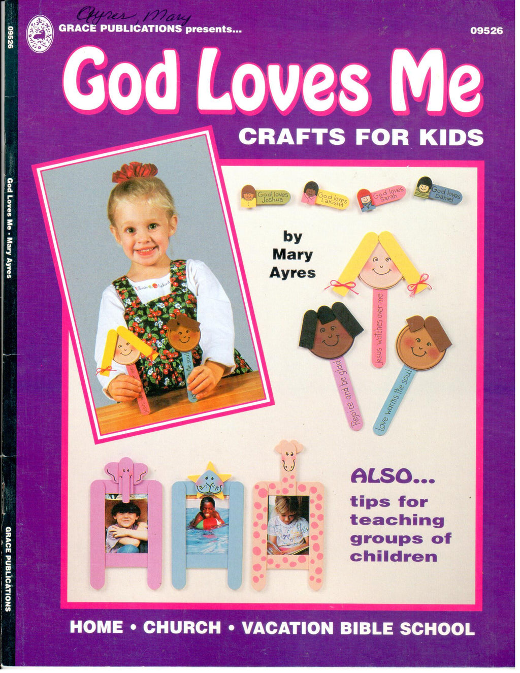 CLEARANCE: God Loves Me Crafts for Kids - Mary Ayres