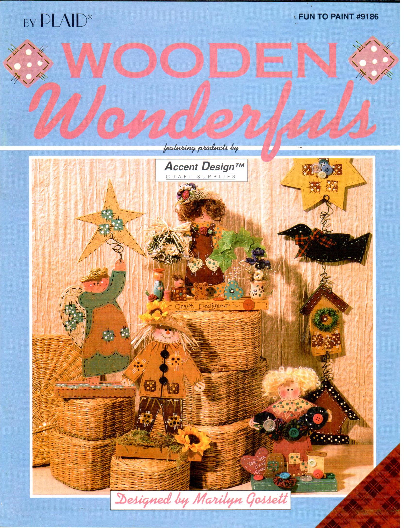 CLEARANCE: Wooden Wonderfuls - Marilyn Gossett
