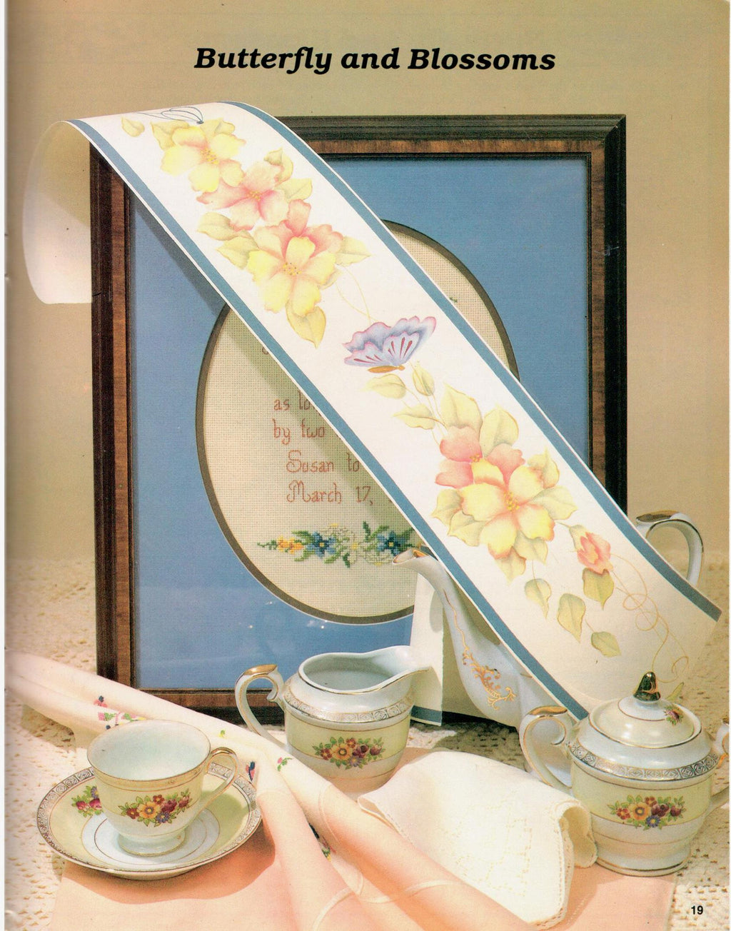 Hand Painted Wall Borders - Sandy Aubuchon - OOP