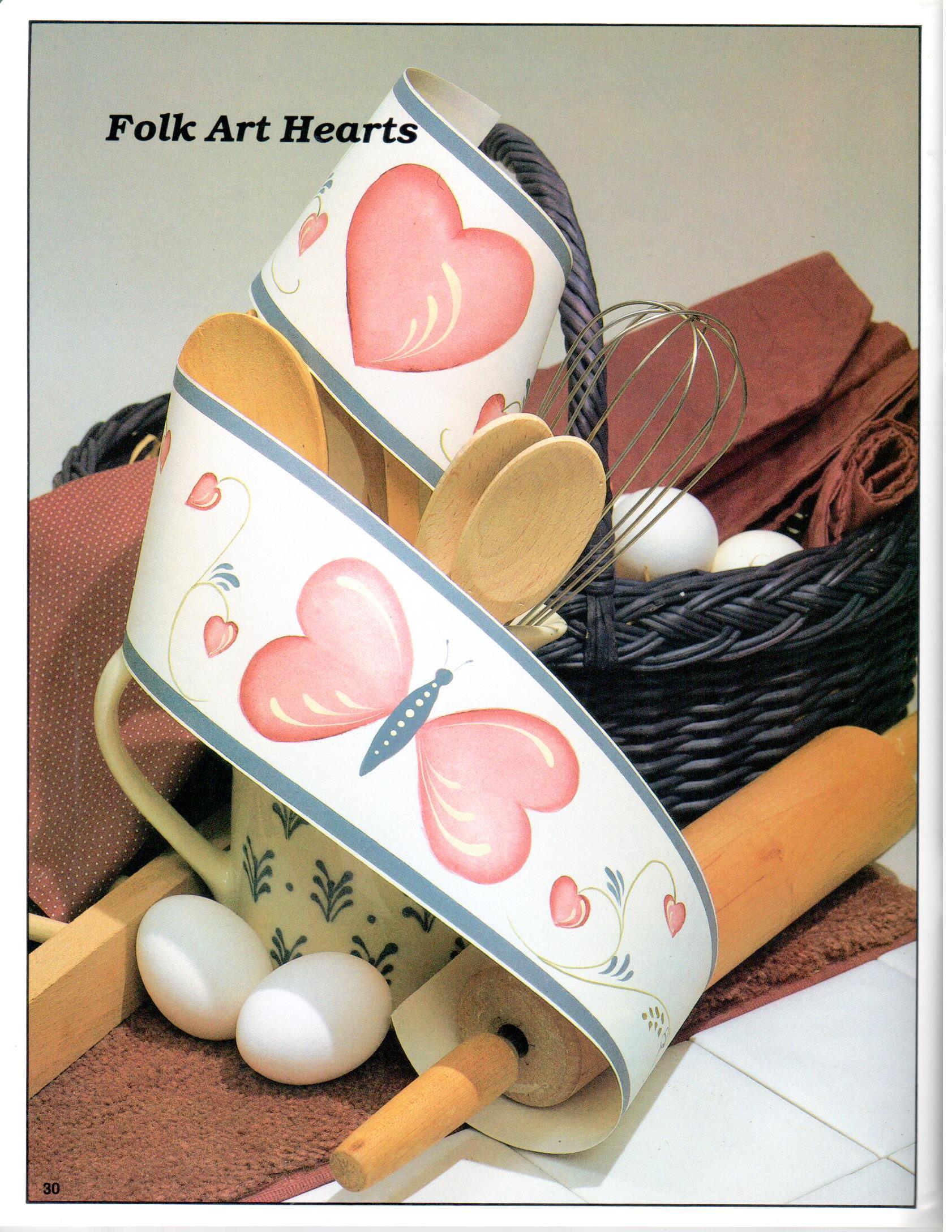 Hand Painted Wall Borders - Sandy Aubuchon - OOP