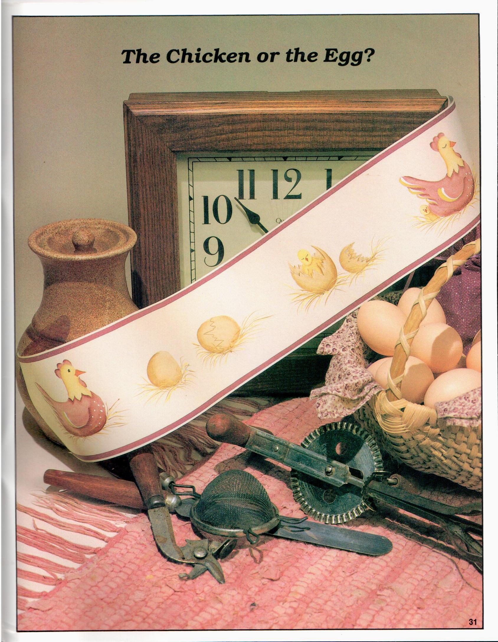 Hand Painted Wall Borders - Sandy Aubuchon - OOP