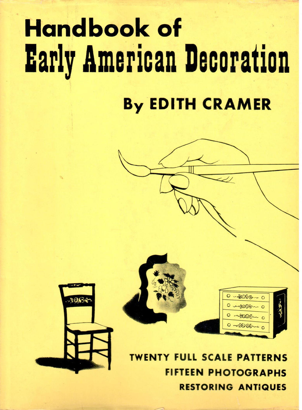 CLEARANCE: Handbook of Early American Decoration - Edith Cramer