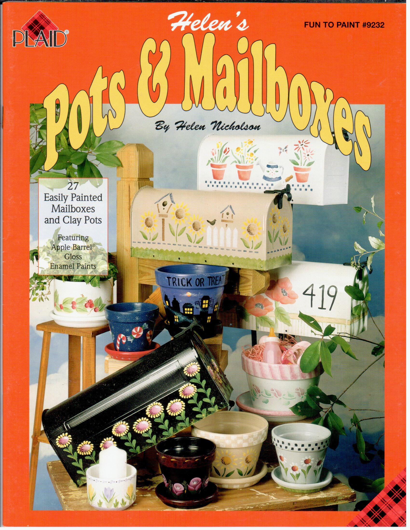 CLEARANCE: Helen's Pots and Mailboxes - Helen Nicholson