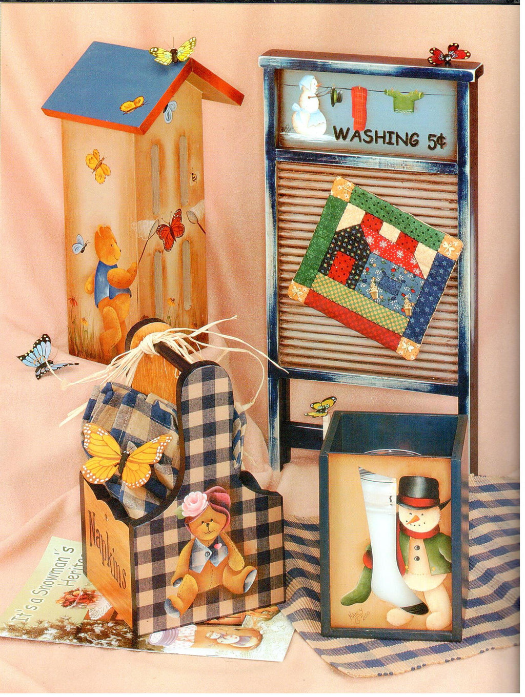 Heritage Snowmen and Friends Too - Nancy Wekarchuk-Shute