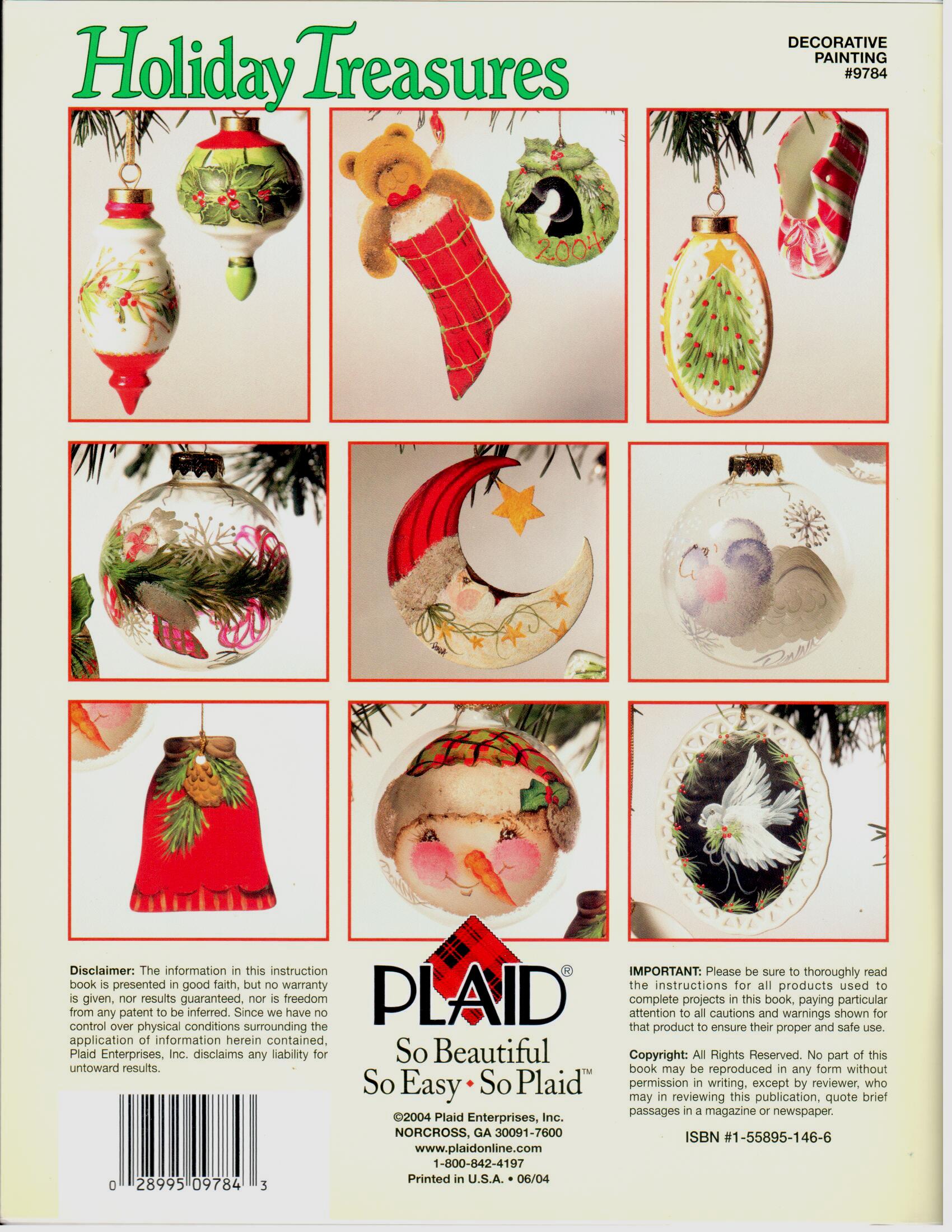 Holiday Treasures - Donna Dewberry - OOP