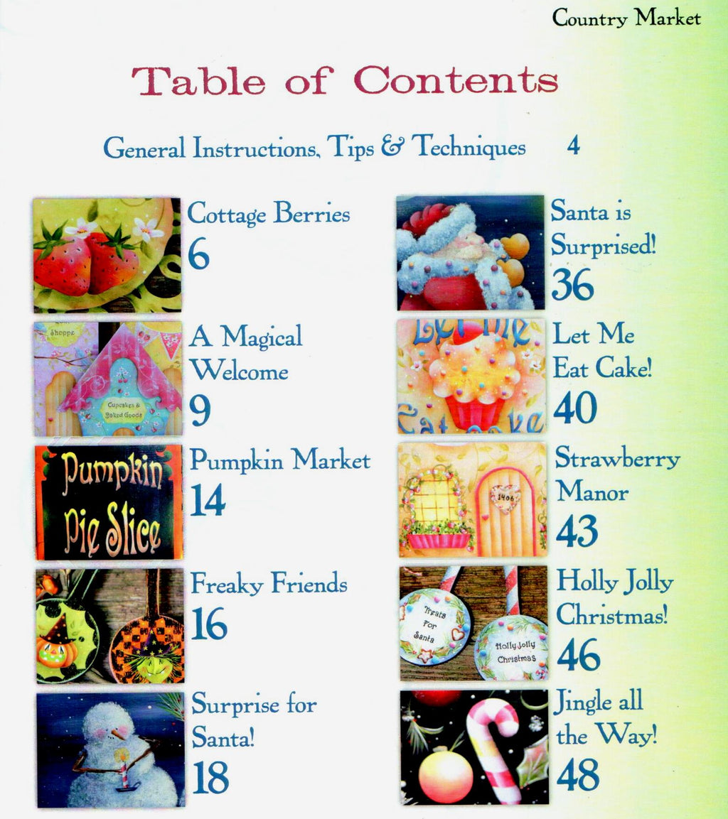 Holly Berries & Twigs Country Market - Kim Christmas